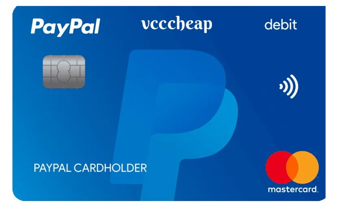 VCCCheap Premium PayPal VCC Virtual Credit Card